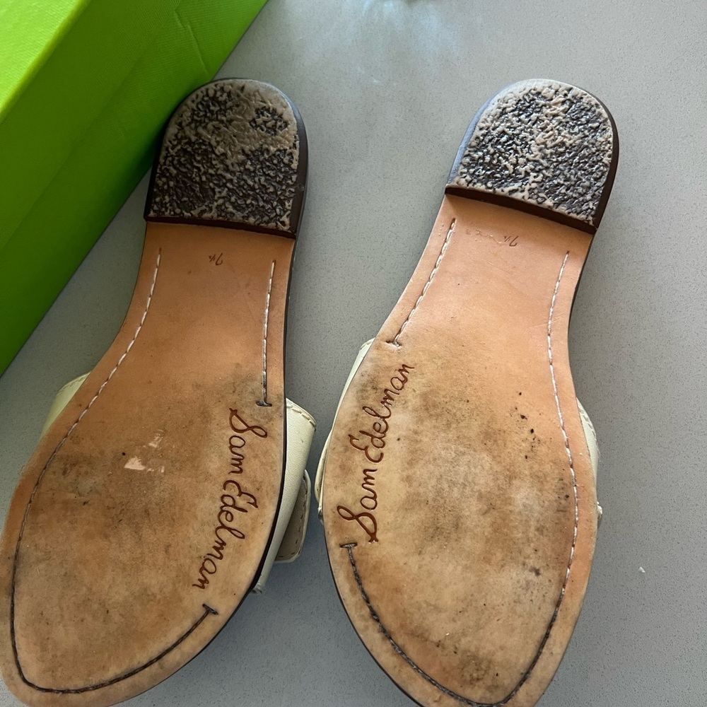 Sam Edelman Tan Buckle Sandals - Picture 5 of 7
